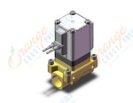 SMC VXZ2A2BFB valve, media, VXD/VXZ 2-WAY MEDIA VALVE