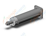 SMC CDG1GN50-150Z-XC13A cylinder, CG/CG3 ROUND BODY CYLINDER