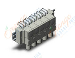 SMC ARM11BC2-520-A compact mfld regulator w/gauge, ARM11 MANIFOLD REGULATOR