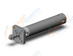 SMC CG1FN20-75Z cylinder, CG/CG3 ROUND BODY CYLINDER