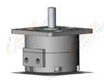 SMC CRB2FS20-90DZ actuator, rotary, vane type, CRB1BW ROTARY ACTUATOR