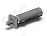 SMC CDG1FA40-100Z-A93L cylinder, CG/CG3 ROUND BODY CYLINDER