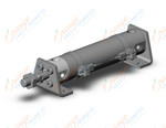 SMC CDG1LN25-75Z-M9BWL cylinder, CG/CG3 ROUND BODY CYLINDER