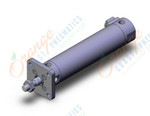 SMC CDBG1FN32-100-HN cylinder, CBG1 END LOCK CYLINDER