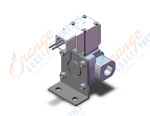 SMC VXD242JSBXB valve, media, VXD/VXZ 2-WAY MEDIA VALVE