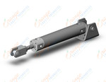 SMC CDG1DN20-75Z-NW cylinder, CG/CG3 ROUND BODY CYLINDER