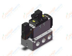SMC VFR5110-5DZ-06F valve sgl non plug-in base mt, VFR5000 SOL VALVE 4/5 PORT