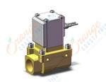 SMC VXZ240FCBXCB valve, media, VXD/VXZ 2-WAY MEDIA VALVE