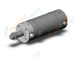SMC CDG1BA63-100Z-M9BL cylinder, CG/CG3 ROUND BODY CYLINDER