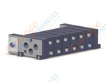 SMC VV5FS4-01CD-061-03 mfld, w/connector, vfs4000, VV*FS* MANIFOLD VFS SERIES
