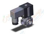 SMC VX3240GZ-03N-5DZ1 valve, media, VX3 3-WAY MEDIA VALVE