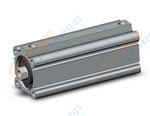 SMC CDQ2A40-100DFZ cylinder, CQ2-Z COMPACT CYLINDER