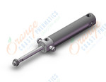 SMC CDG1UN20-50TZ-NW cylinder, CG/CG3 ROUND BODY CYLINDER