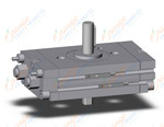 SMC CDRQ2BW20-90C-M9BL cyl, compact rotary actuator, CRQ2 ROTARY ACTUATOR