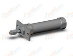 SMC CDJ2F16-30Z-A cylinder, CJ2 ROUND BODY CYLINDER