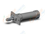 SMC CJ2F16-15Z cylinder, CJ2 ROUND BODY CYLINDER