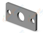 SMC CJ-F016C head side flange style, CJ2 ROUND BODY CYLINDER