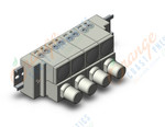 SMC ARM11BB1-408-AZA-P compact mfld regulator w/gauge, ARM11 MANIFOLD REGULATOR