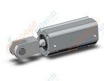 SMC CDQ2A25-50DCMZ-W-M9PSAPC cylinder, CQ2-Z COMPACT CYLINDER