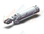 SMC CKG1A50-150YAZ-M9BZ clamp cylinder, CK CLAMP CYLINDER