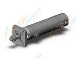 SMC CDG1FN32-100Z-M9BWZ cylinder, CG/CG3 ROUND BODY CYLINDER