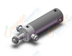 SMC CDG1UN32-25SZ cylinder, CG/CG3 ROUND BODY CYLINDER