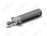 SMC CG1UA20-50Z cylinder, CG/CG3 ROUND BODY CYLINDER