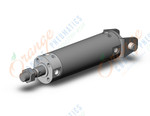 SMC CDG1DA50-100Z cylinder, CG/CG3 ROUND BODY CYLINDER