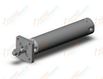 SMC CDG1FA32-125Z cylinder, CG/CG3 ROUND BODY CYLINDER