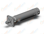 SMC CDG1FA32-125Z-A93 cylinder, CG/CG3 ROUND BODY CYLINDER