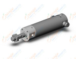 SMC CDG1TA25-50Z cylinder, CG/CG3 ROUND BODY CYLINDER