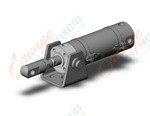 SMC CDG1UN40-75Z-NV-M9B cylinder, CG/CG3 ROUND BODY CYLINDER