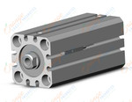 SMC CDQSYB25-50DC-M9BWS cylinder, smooth type, CQSY SMOOTH CYLINDER