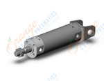 SMC CDG1DA32-50Z cylinder, CG/CG3 ROUND BODY CYLINDER