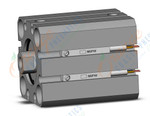 SMC CDQSB20-15DC-M9PWSDPC cylinder compact, CQS COMPACT CYLINDER