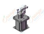 SMC RS2H80-40DM-DCQ cyl, stopper, heavy duty, RSH STOPPER CYLINDER