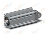 SMC CDQ2D50TN-100DCZ cylinder, CQ2-Z COMPACT CYLINDER