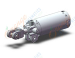 SMC CKP1B63TF-100YZ clamp cylinder, CK CLAMP CYLINDER