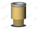 SMC KQ2S16-03A fitting, hex hd male connector, KQ2 FITTING (sold in packages of 10; price is per piece)