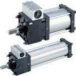 SMC CLSG160-800 cylinder, CLS1 ONE WAY LOCK-UP CYLINDER