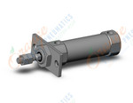 SMC CDJ2KF16-15Z-B cylinder, CJ2 ROUND BODY CYLINDER