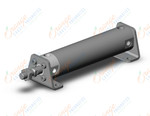 SMC CG1LN32-100Z cylinder, CG/CG3 ROUND BODY CYLINDER