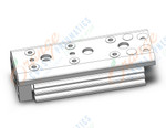 SMC MXQ8C-30Z cyl, high precision, guide, MXQ GUIDED CYLINDER