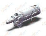 SMC CKG1A50-75Z-M9BL clamp cylinder, CK CLAMP CYLINDER