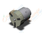 SMC MHSHJ3-50DB base cylinder, MHS3 GRIPPER, 3-FINGER