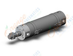 SMC CDG1BN40-100Z-M9BWSDPC cylinder, CG/CG3 ROUND BODY CYLINDER