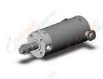 SMC CDG1TA63-75Z cylinder, CG/CG3 ROUND BODY CYLINDER