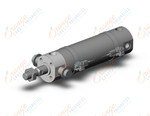 SMC CDG1UN32-75Z-M9BWSDPC cylinder, CG/CG3 ROUND BODY CYLINDER