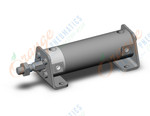 SMC CG1KLN32-50Z cylinder, CG/CG3 ROUND BODY CYLINDER