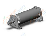 SMC CDG1LA63-125Z-XC6 cylinder, CG/CG3 ROUND BODY CYLINDER